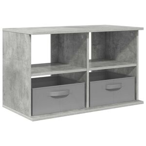 vidaXL TV &aacute;llv&aacute;ny fi&oacute;kkal Beton Sz&uuml;rke 79 x 40 x 48 cm