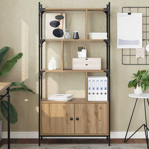 vidaXL K&ouml;nyvszekr&eacute;ny Faanyag