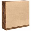 vidaXL antik fa szerelt fa t&aacute;lal&oacute;szekr&eacute;ny fi&oacute;kos 100,5x35x98,5 cm