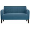 vidaXL k&eacute;k b&aacute;rsony loveseat kanap&eacute; 109 cm