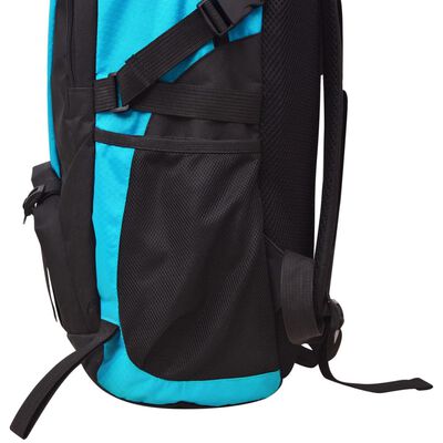 vidaXL 40 literes túra hátizsák fekete és kék