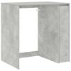 vidaXL Mos&oacute;g&eacute;p Szekr&eacute;ny Betonsz&uuml;rke 87 x 60 x 89 cm Szerelt fa