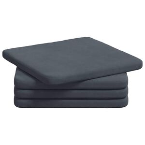 vidaXL &Uuml;lőp&aacute;rn&aacute;k 4 db B&aacute;rsony S&ouml;t&eacute;tsz&uuml;rke 40 x 40 x 3 cm