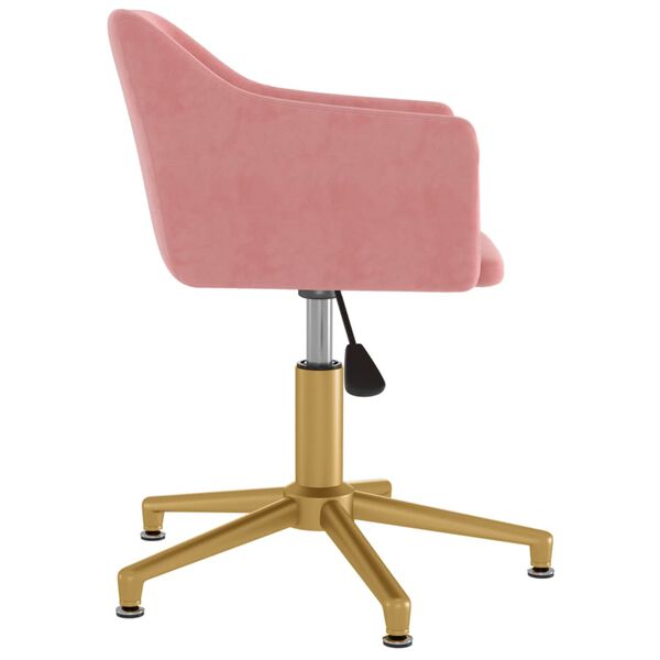 vidaXL r&oacute;zsasz&iacute;n b&aacute;rsony forg&oacute; &eacute;tkezősz&eacute;k