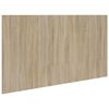 vidaXL sonoma t&ouml;lgy szerelt fa &aacute;gyfejt&aacute;mla 160 x 1,5 x 80 cm