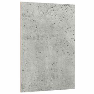 vidaXL Dekor Panelek 12 db Betonsz&uuml;rke 30 x 42 x 0,27 cm Szerelt Fa