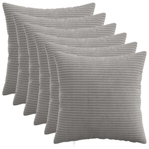 vidaXL P&aacute;rna huzat 6 pcs HEERLEN Vil&aacute;gossz&uuml;rke 30 x 30 cm cord