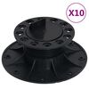 vidaXL 10 db &aacute;ll&iacute;that&oacute; l&aacute;b deszk&aacute;zathoz 60-88 mm