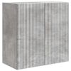 vidaXL Fali szekr&eacute;ny 59 x 31 x 60 cm Szerelt Fa Betonsz&uuml;rke