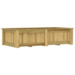 vidaXL impregn&aacute;lt fenyőfa magas&aacute;gy&aacute;s 196 x 100 x 50 cm