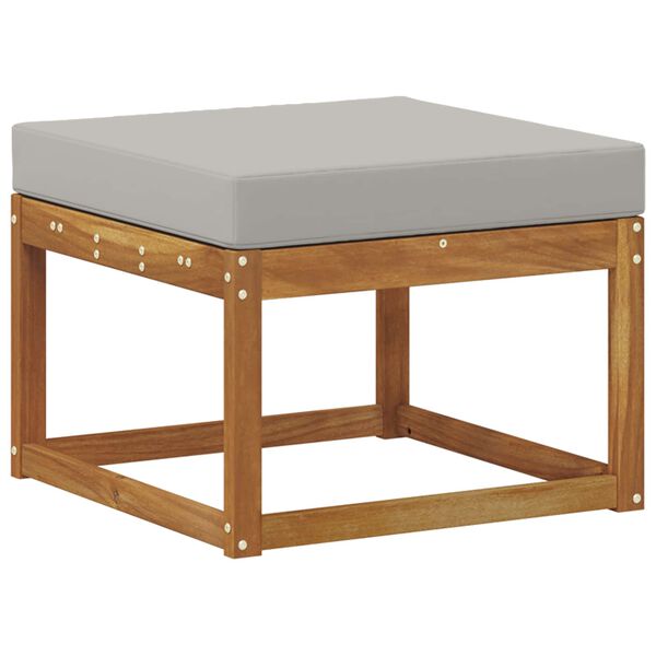 vidaXL K&uuml;lt&eacute;ri kanap&eacute; szett 6 pcs Term&eacute;szetes &eacute;s Vil&aacute;gossz&uuml;rke