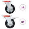 vidaXL 8 darab &ouml;nbe&aacute;ll&oacute; g&ouml;rgő 100 mm