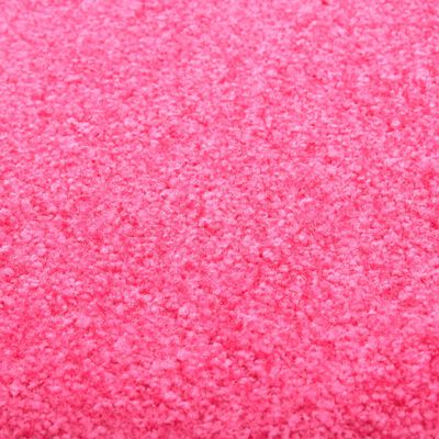 vidaXL rózsaszín kimosható lábtörlő 60 x 180 cm