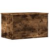 vidaXL f&uuml;st&ouml;s t&ouml;lgy sz&iacute;nű szerelt fa t&aacute;rol&oacute;l&aacute;da 60 x 35 x 35 cm