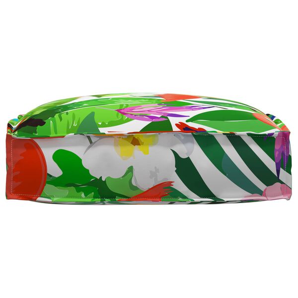 vidaXL Raklap párna ülőfelülethez Virágos Sokszínű 50 x 50 x 12 cm