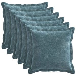 vidaXL P&aacute;rna huzat 6 pcs HOUTEN K&eacute;k 40 x 40 cm Chenille Sz&ouml;vet