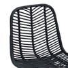 vidaXL B&aacute;rsz&eacute;k 2 pcs Fekete 44,5 x 54,5 x 97,5 cm Rattan &eacute;s Vas