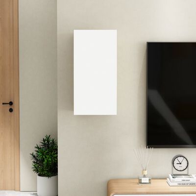 vidaXL fehér forgácslap TV-szekrény 30,5 x 30 x 60 cm