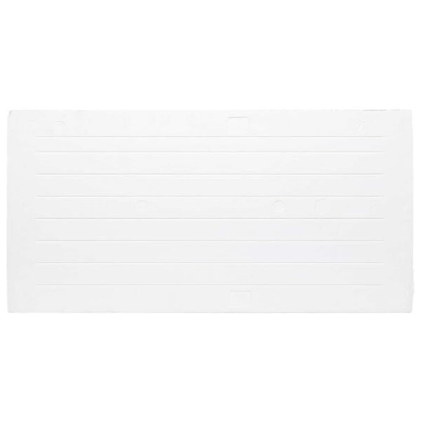 vidaXL Fali panelek 10 pcs Piros &eacute;s Feh&eacute;r 100 x 50 cm EPS Hab