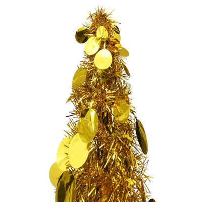 vidaXL aranyszínű pop-up PET műkarácsonyfa 150 cm