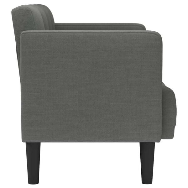 vidaXL s&ouml;t&eacute;tsz&uuml;rke sz&ouml;vet loveseat kanap&eacute; 111 cm