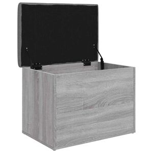 vidaXL sz&uuml;rke sonoma sz&iacute;nű szerelt fa t&aacute;rol&oacute;pad 62 x 42 x 45 cm