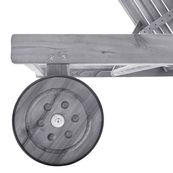 vidaXL sz&uuml;rke t&ouml;m&ouml;r ak&aacute;cfa kerti napoz&oacute;&aacute;gy p&aacute;rn&aacute;val