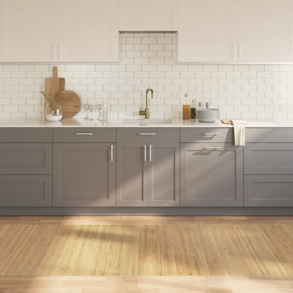 vidaXL n&eacute;gysz&ouml;gletű vil&aacute;gos term&eacute;szetes bambusz szőnyeg 100 x 400 cm