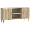 vidaXL TV szekr&eacute;ny 102 x 34,5 x 50 cm Sonoma T&ouml;lgy Szerelt Fa
