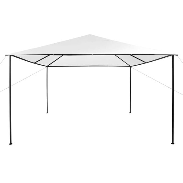 vidaXL feh&eacute;r pavilon 4 x 4 x 3 m 180 g/m&sup2;