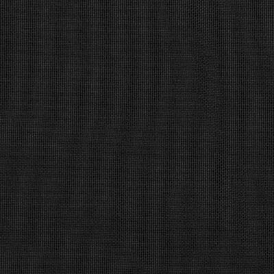 vidaXL fekete vászonhatású sötétítőfüggöny fűzőkarikával 290 x 245 cm