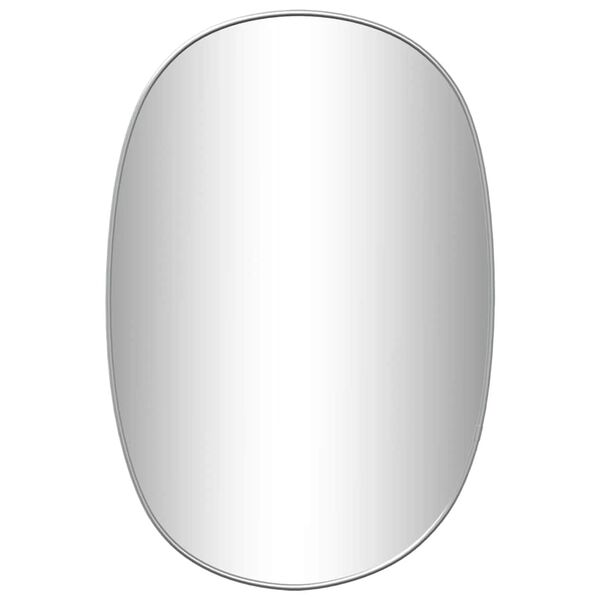 vidaXL ezüstszínű falitükör 60x40 cm