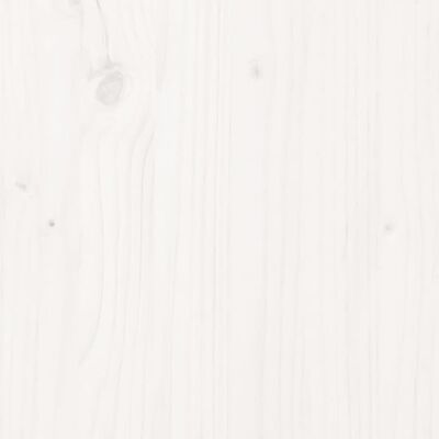 vidaXL fehér tömör fenyőfa fali fejtámla 82,5 x 3 x 110 cm