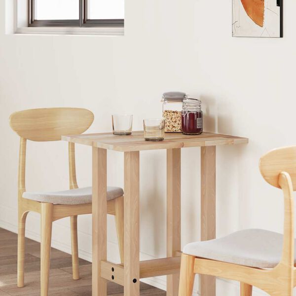 vidaXL n&eacute;gysz&ouml;g alak&uacute; t&ouml;m&ouml;r ak&aacute;cfa asztallap 100 x 50 x 2 cm