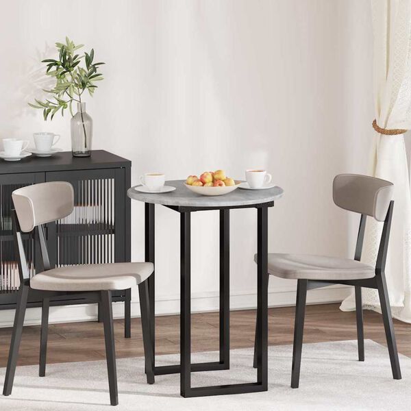 vidaXL Asztallap Beton sz&uuml;rke 60 x 60 x 1,5 cm Faanyag