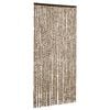 vidaXL b&eacute;zs &eacute;s barna zsen&iacute;lia rovarf&uuml;gg&ouml;ny 100 x 220 cm