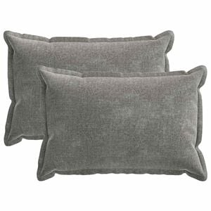 vidaXL P&aacute;rna huzat 2 pcs HOUTEN S&ouml;t&eacute;tsz&uuml;rke 30 x 50 cm Chenille Sz&ouml;vet