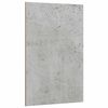 vidaXL Dekor Panelek 12 pcs Beton szürke 40 x 60 x 0.3 cm Faanyag