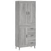 vidaXL sz&uuml;rke sonoma szerelt fa magasszekr&eacute;ny 69,5 x 34 x 180 cm
