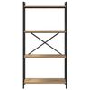 vidaXL K&ouml;nyvespolc Artisan t&ouml;lgy 60 x 30 x 120 cm Faanyag