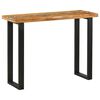 vidaXL Konzolasztal Barna 100 x 35 x 75 cm T&ouml;m&ouml;r Teakfa