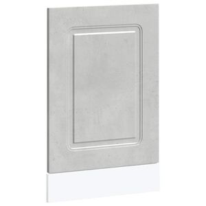vidaXL mosogat&oacute;g&eacute;p panel&nbsp;Kalmar&nbsp;beton sz&uuml;rke&nbsp;45x1,5x57 cm
