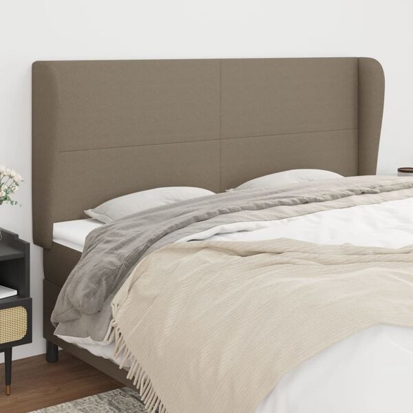 vidaXL t&oacute;psz&iacute;nű sz&ouml;vet fejt&aacute;mla sz&aacute;rnyakkal 203x23x118/128 cm