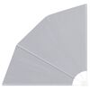 vidaXL Erk&eacute;ly adatv&eacute;delmi k&eacute;pernyő 160 x 160 cm Poli&eacute;szter Sz&uuml;rke