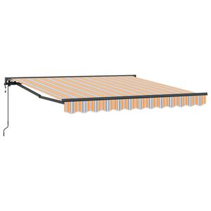 vidaXL Napernyő keret K&eacute;k &eacute;s Narancs 300 x 250 cm