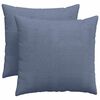 vidaXL Kanap&eacute; p&aacute;rn&aacute;k 2 pcs K&eacute;k 50 x 50 cm B&aacute;rsonyos sz&ouml;vet
