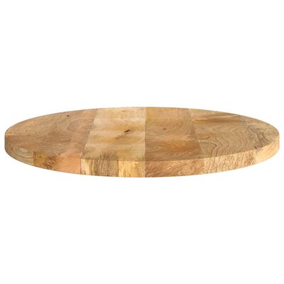 vidaXL tömör mangófa kerek asztallap Ø40 x 2,5 cm
