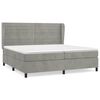 vidaXL vil&aacute;gossz&uuml;rke b&aacute;rsony rug&oacute;s &aacute;gy matraccal 200x200 cm