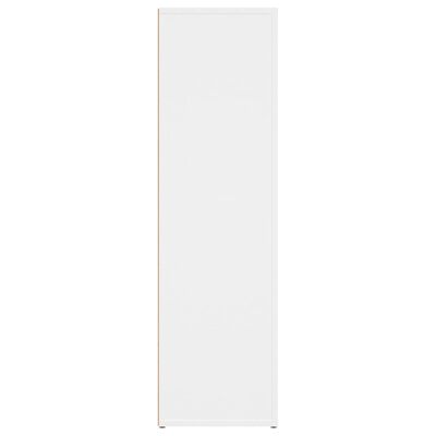 vidaXL fehér szerelt fa tálalószekrény 80x30x106 cm