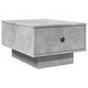 vidaXL betonsz&uuml;rke szerelt fa doh&aacute;nyz&oacute;asztal 60 x 45 x 31 cm
